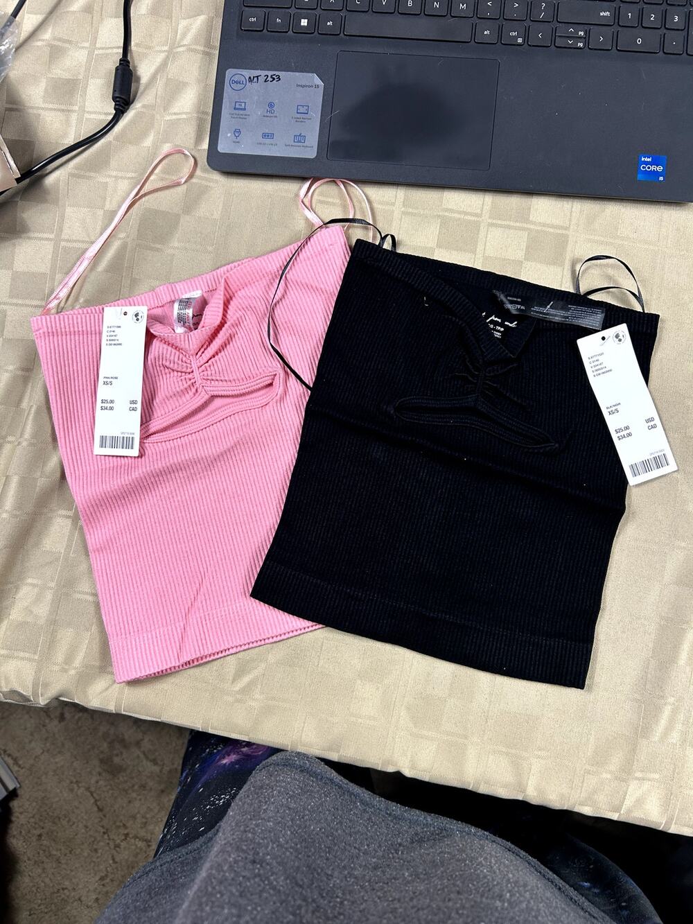 Urban Outfitters Out From Under | XS/S | Black Pink | Bandeau Tube Top Bundle